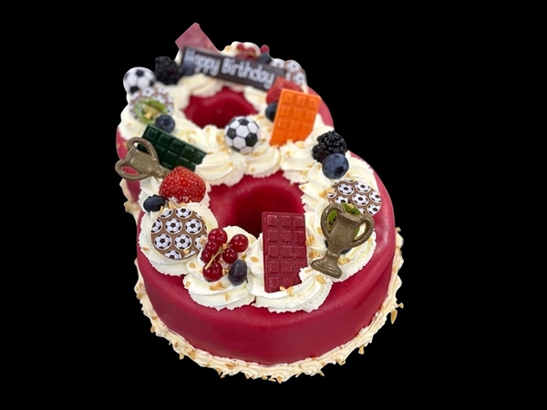 Cijfertaart marsepein